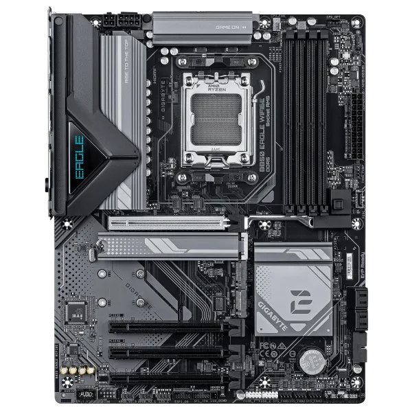 GIGABYTE B850 EAGLE WIFI6E ATX Motherboard, AMD B850 Chipset, DDR5, PCIe 5.0, Wi-Fi 6E - GA-B850-EAGLE-WIFI6E