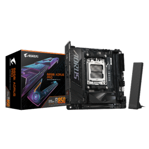 GIGABYTE B850I AORUS PRO Mini-ITX Motherboard, AMD B850 Chipset, DDR5, PCIe 5.0, Wi-Fi 7 - GA-B850I-AORUS-PRO