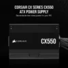 CORSAIR CX SERIES CX550 550W PC Power Supply, 80 PLUS Bronze - CS-CP-9020277-NA