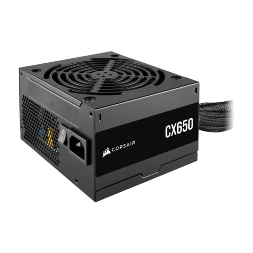 CORSAIR CX SERIES CX650 650W PC Power Supply, 80 PLUS Bronze (Cybenetics Test Result: Gold Rating, 89% Efficiency)- CS-CP-9020278-NA