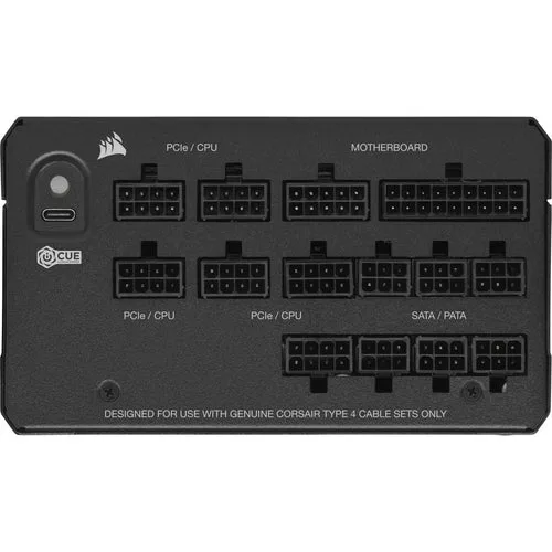 CORSAIR HX1200i 1200W ATX PC Power Supply, 80 PLUS Platinum, Ultra Low Noise, Fully Modular - CS-CP-9020281-NA