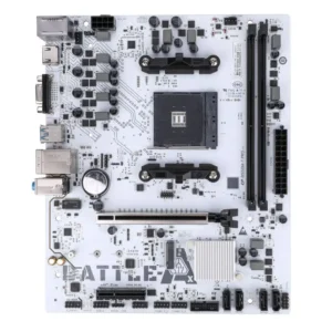 Colorful Battle-AX B550M-T Pro V14 White Micro ATX Motherboard w/ AM4 Socket, DDR4 Memory