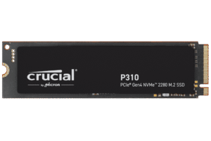 Crucial P310 - 1TB M.2 2280 NVMe PCIe Gen4x4 SSD Crucial P310 - 500GB M.2 2280 NVMe PCIe Gen4x4 SSD, 7,100MB/s Read, 6,000MB/s Write - CT500P310SSD8