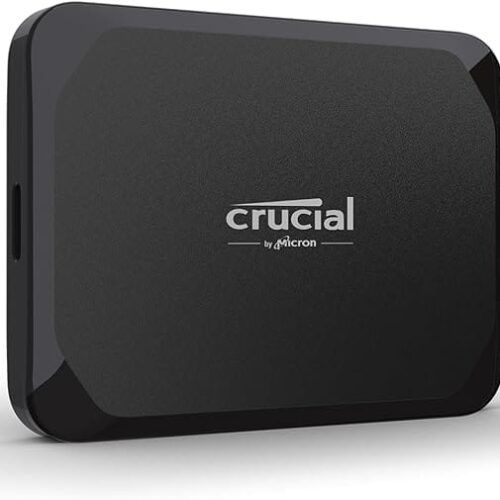 Crucial X9 2TB Portable SSD - USB 3.2 Gen-2 (10Gb/s), 1050MB/s Read - CT2000X9SSD9