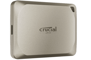 Crucial X9 Pro 1TB Portable SSD for Mac Crucial X9 Pro 4TB Portable SSD for Mac - USB 3.2 Gen-2 (10Gb/s), 1050MB/s Read, 1050MB/s Write - CT4000X9PROMACSSD9B