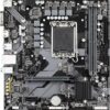 GIGABYTE B760M H DDR4 Motherboard, Intel B760 Chipset, LGA 1700 Socket, Micro-ATX Form Factor - GA-B760M-H-DDR4