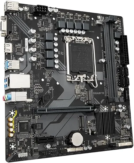 GIGABYTE B760M H DDR4 Motherboard, Intel B760 Chipset, LGA 1700 Socket, Micro-ATX Form Factor - GA-B760M-H-DDR4 - Image 3