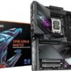 GIGABYTE Z890 AORUS Master Intel Core Ultra (Series 2) LGA 1851 Motherboard, ATX, DDR5, 5X M.2, PCIe 5.0, Thunderbolt 4, WIFI7, 10GbE LAN, EZ-Latch