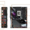 GIGABYTE Z890 AORUS Master Intel Core Ultra (Series 2) LGA 1851 Motherboard, ATX, DDR5, 5X M.2, PCIe 5.0, Thunderbolt 4, WIFI7, 10GbE LAN, EZ-Latch