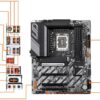 GIGABYTE Z890 UD WIFI6E Ultra Core (Series 2) LGA 1851, ATX, DDR5, 3x M.2, PCIe 5.0, Front USB Type-C, WIFI6E, 2.5GbE LAN, EZ-Latch - GA-Z890-UD-WIFI6E