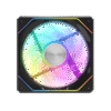 Darkflash GAUSS G24 3-in-1 Magnetic Splicing A-RGB Case Fans (Black)