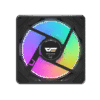 Darkflash GAUSS G24 3-in-1 Magnetic Splicing A-RGB Case Fans (Black)