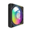 Darkflash GAUSS G24 3-in-1 Magnetic Splicing A-RGB Case Fans (Black)