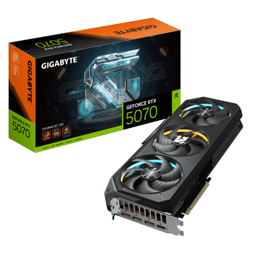 Gigabyte GeForce RTX 5070 Gaming OC 12G GDDR7 Graphics Card, 192-bit, PCI-E 5.0 - GV-N5070GAMING-OC-12GD