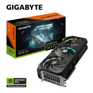 GeForce RTX™ 5070 Ti GAMING OC 16G-11 Gigabyte GeForce RTX 5070 Ti Gaming OC 16G GDDR7 Graphics Card, 256-bit, PCI-E 5.0 - GV-N507TGAMING OC-16GD