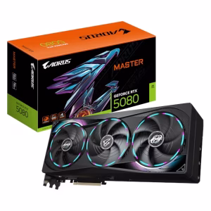 Gigabyte AORUS GeForce RTX 5080 MASTER 16G Graphics Card - GV-N5080AORUS M-16GD