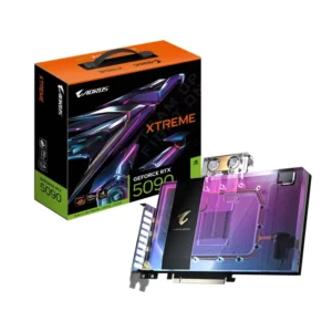 Gigabyte AORUS GeForce RTX 5090 XTREME WATERFORCE WB 32G Graphics Card - GV-N5090AORUSX WB-32GD