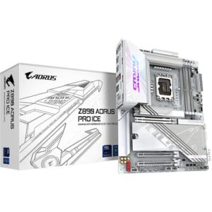 Gigabyte Z890 AORUS PRO ICE ATX LGA1851 White Motherboard