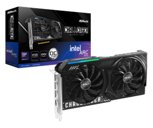 ASRock Intel Arc B570 Battlemage Challenger OC Graphics Card 10GB GDDR6, DisplayPort 2.1, HDMI - B570 CL 10GO