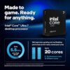 Intel Core Ultra 7 265K Desktop Processor, 20 Cores (8 P-cores + 12 E-cores), Up to 5.5 GHz - INTEL-BX80768265K-99CN2V