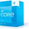 Intel Core i3-13100F Desktop Processor, 12MB Cache, Up to 4.50 GHz - INTEL-BX8071513100F-99C6TZ