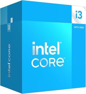 Intel Core i3-14100 Desktop Processor, 4 Cores (4 P-cores + 0 E-cores), Up to 4.7 GHz - INTEL-BX8071514100-99CG5H