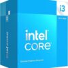 Intel Core i3-14100F Desktop Processor, 4 Cores (4 P-cores + 0 E-cores), Up to 4.7 GHz - INTEL-BX8071514100F-99CG5J