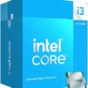 Intel Core i3-14100F Desktop Processor, 4 Cores (4 P-cores + 0 E-cores), Up to 4.7 GHz - INTEL-BX8071514100F-99CG5J