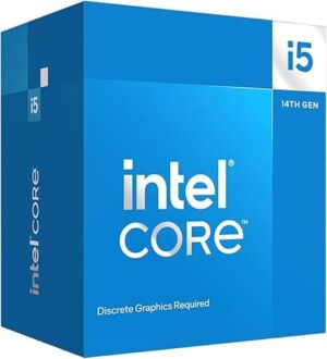 Intel Core i5-14400F Desktop Processor, 10 Cores (6 P-cores + 4 E-cores), Up to 4.7 GHz - INTEL-BX8071514400F-99CG5M