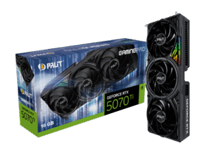 NE7507T019T2-GB2031A Palit GeForce RTX 5070 Ti GamingPro, 16GB GDDR7, 256-bit Graphics Card - NE7507T019T2-GB2031A