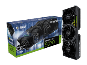 Palit NVIDIA GeForce RTX 5070 GamingPro OC Palit NVIDIA GeForce RTX 5070 GamingPro OC 12GB GDDR7 192-bit Blackwell Architecture Graphics Card