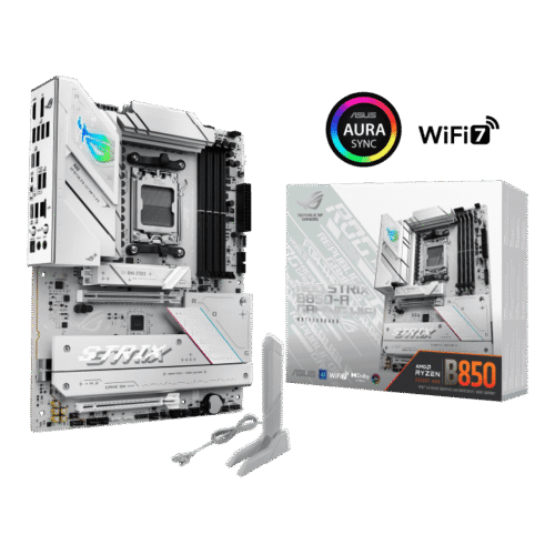 ASUS ROG STRIX B850-A GAMING WIFI Motherboard, ATX, AMD B850 Chipset, DDR5, Wi-Fi 7 - ROG STRIX B850-A GAMING WIFI