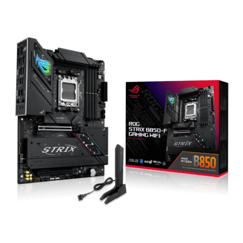ASUS ROG STRIX B850-F GAMING WIFI Motherboard, ATX, AMD B850 Chipset, DDR5, Wi-Fi 7 - ROG STRIX B850-F GAMING WIFI