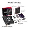 ASUS ROG STRIX B860-I GAMING WIFI Motherboard, Intel Core Ultra Series Support, DDR5, Wi-Fi 7, PCIe 5.0, Mini-ITX