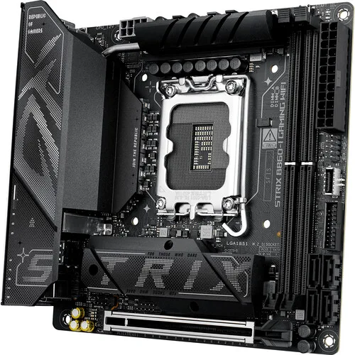 ROG STRIX B860-I GAMING WIFI 2 ASUS ROG STRIX B860-I GAMING WIFI Motherboard, Intel Core Ultra Series Support, DDR5, Wi-Fi 7, PCIe 5.0, Mini-ITX
