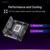ASUS ROG STRIX B860-I GAMING WIFI Motherboard, Intel Core Ultra Series Support, DDR5, Wi-Fi 7, PCIe 5.0, Mini-ITX