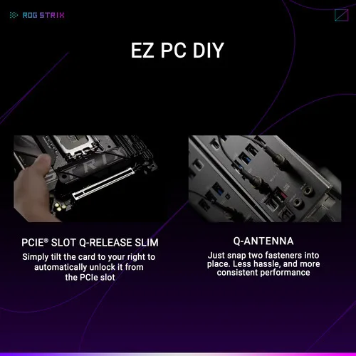 ROG STRIX B860-I GAMING WIFI 8 ASUS ROG STRIX B860-I GAMING WIFI Motherboard, Intel Core Ultra Series Support, DDR5, Wi-Fi 7, PCIe 5.0, Mini-ITX