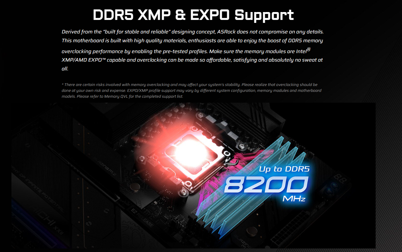 ASRock X870E Taichi EATX Motherboard w/ AM5 Socket, DDR5 Support & 24+2+1 Power Design 15 ASRock X870E Taichi EATX Motherboard w/ AM5 Socket, DDR5 Support & 24+2+1 Power Design