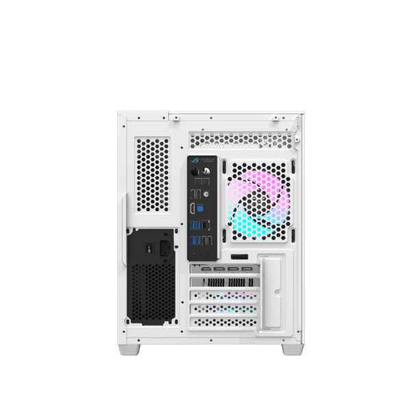 Darkflash TH285M White Micro-ATX/ITX PC Case with Tempered Glass Side Panel