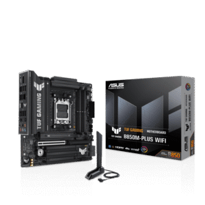 ASUS TUF Gaming B850M-PLUS WiFi Micro-ATX Motherboard, AMD B850 Chipset, DDR5, Wi-Fi 6E - TUF GAMING B850M-PLUS WIFI