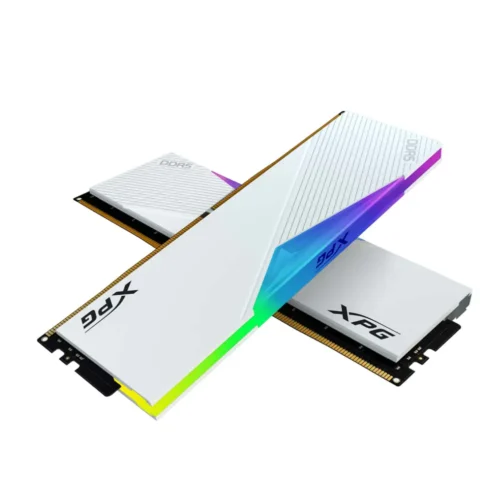 Adata XPG Lancer RGB DDR5-6000 CL30 32GB (2x16GB) 6000MHz Memory Kit - White - AD-AX5U6000C3016G-DCLARWH-BOX