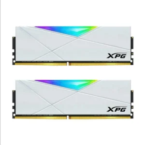 Adata XPG Spectrix D50 RGB DDR4-3600 CL18 32GB (2x16GB) 3600MHz Memory Kit - White - AD-AX4U360016G18I-DW50-BOX