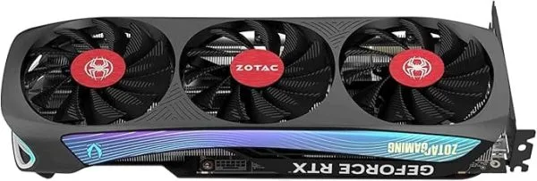 ZOTAC Gaming GeForce RTX 4070 AMP AIRO Spider-Man: Across The Spider-Verse Inspired Graphics Card Bundle, ZT-D40700F-10SMP