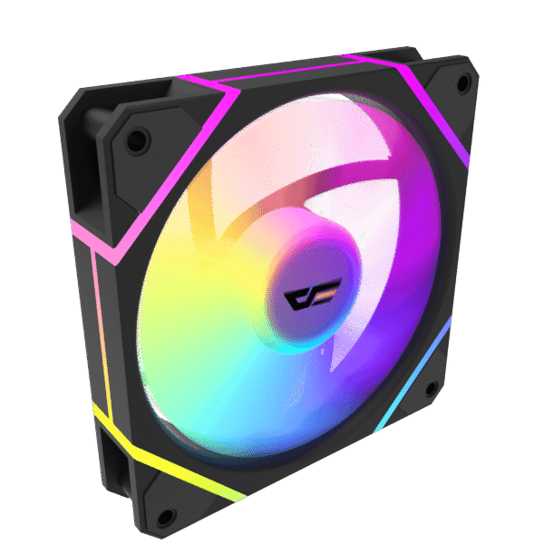 Darkflash DM12F 3-in-1 A-RGB Case Fans (Black)