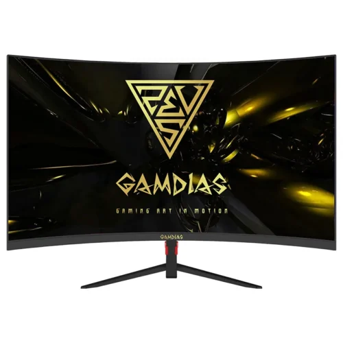Gamdias Atlas HD27G II - 27" FHD Curved Gaming Monitor, 180Hz, VA Panel, 0.5ms MPRT
