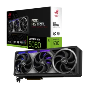 ASUS ROG Astral Nvidia GeForce RTX 5080 OC Edition 16GB GDDR7 Graphics Card - ROG-ASTRAL-RTX5080-O16G-GAMING