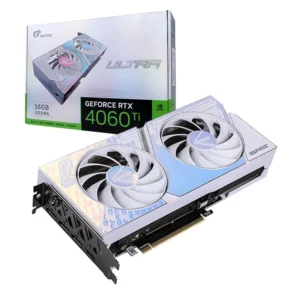 Colorful iGame Geforce RTX 4060 Ti Ultra W DUO OC 16GB-V White Graphics Card (16GB GDDR6, 288GB/s bandwidth)