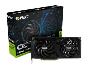 Palit GeForce RTX 4070 Dual OC 12GB Graphics Card, GDDR6X, 192-bit, PCI-E 4.0 - NE64070S19K9-1048D