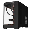 Coolman Spectra Micro-ATX Black PC Case with 3-Sided HD Glass Panels