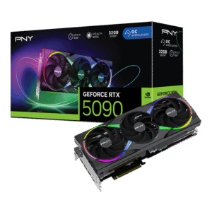 PNY GeForce RTX 5090 ARGB EPIC-X RGB Overclocked Triple Fan 32GB GDDR7 Graphics Card - VCG509032TFXXPB1-O
